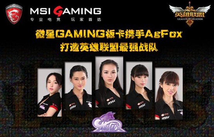 agfox战队官方宣传照