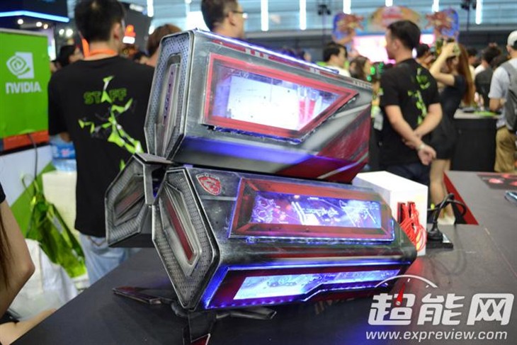 ChinaJoy，微星展示GAMING系列整机产品 