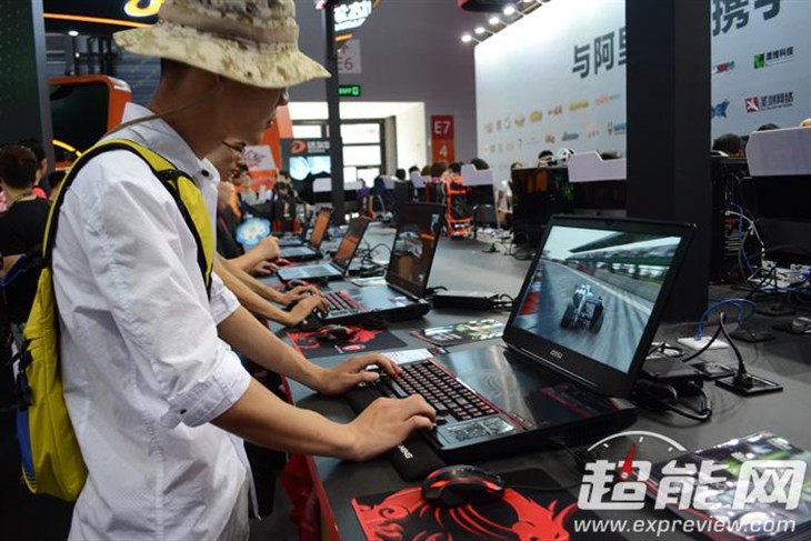 ChinaJoy，微星展示GAMING系列整机产品 