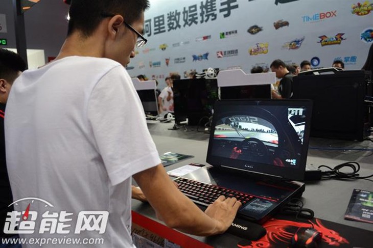 ChinaJoy，微星展示GAMING系列整机产品 