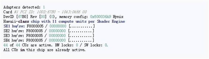 AMD的Hawaii、Tonga、Fiji核心能开核了 