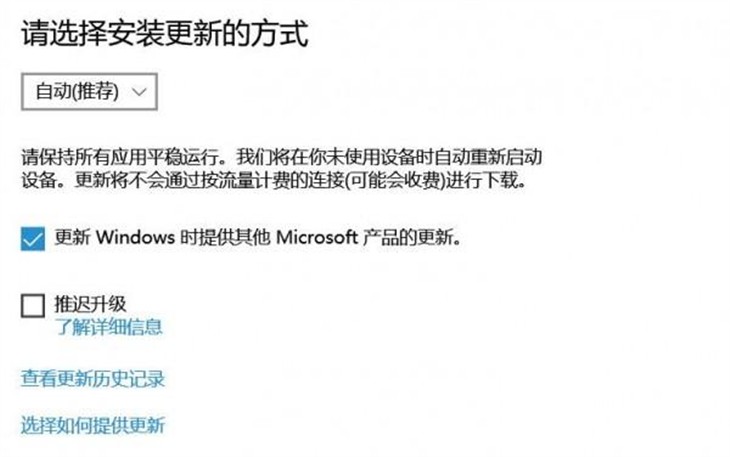 Win 10 家庭版也有“推迟更新”功能了 