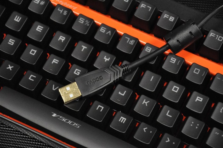 雷柏V500S全无冲全背光机械键盘上市! 