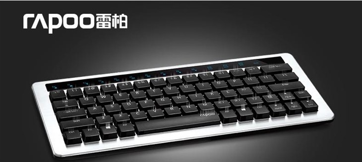 时尚雷柏 KX无线双模式背光机械键盘! 