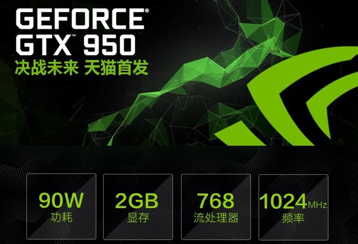 宁美国度GTX950四核主机，首发价3299 