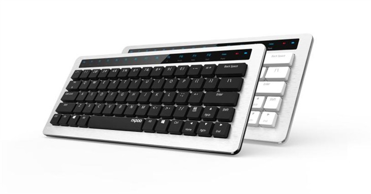 雷柏KX无线双模式背光机械键盘图赏 