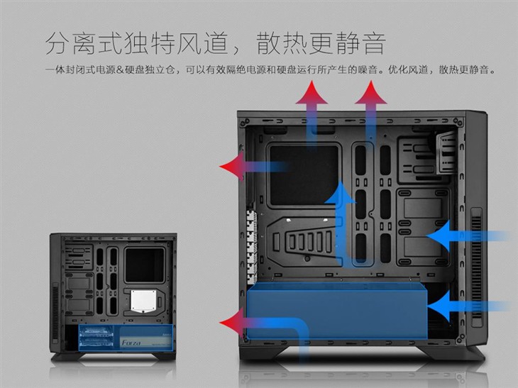 游戏不应有噪音黑洞主动静音机箱图赏 