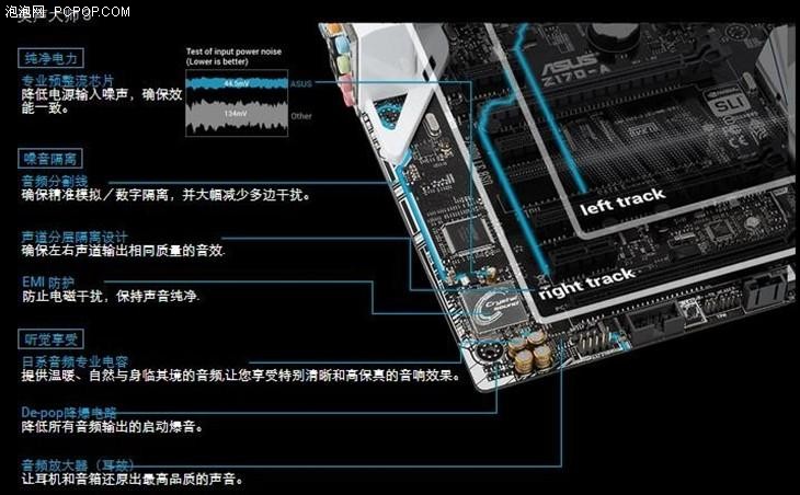 板载声卡哪家最强？华硕Z170-A主板！ 