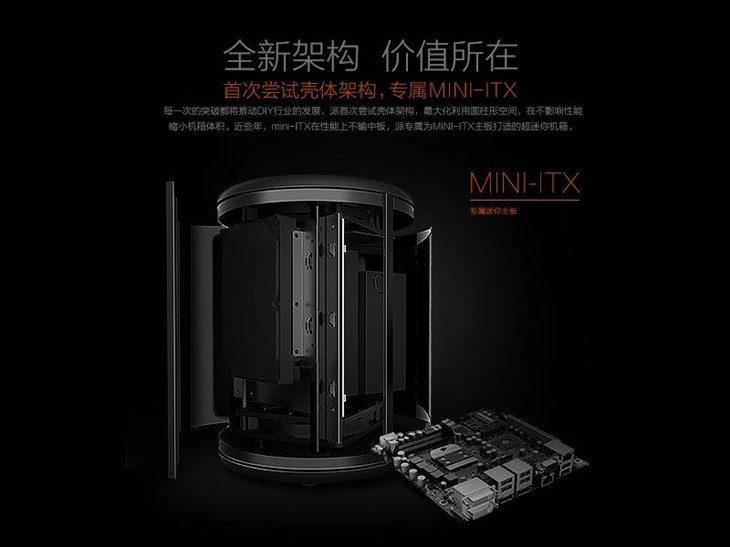 专属成就精致 派专属MINI-ITX桌面PC 