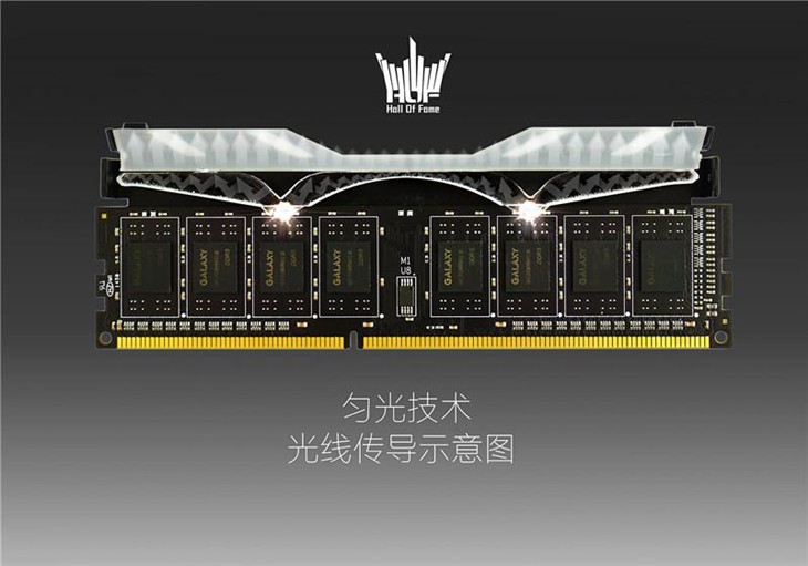 游戏助力 影驰HOF DDR3-2400热售549元 