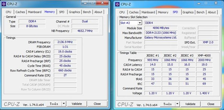 4525MHz！影驰DDR4-4000上演优异超频秀 