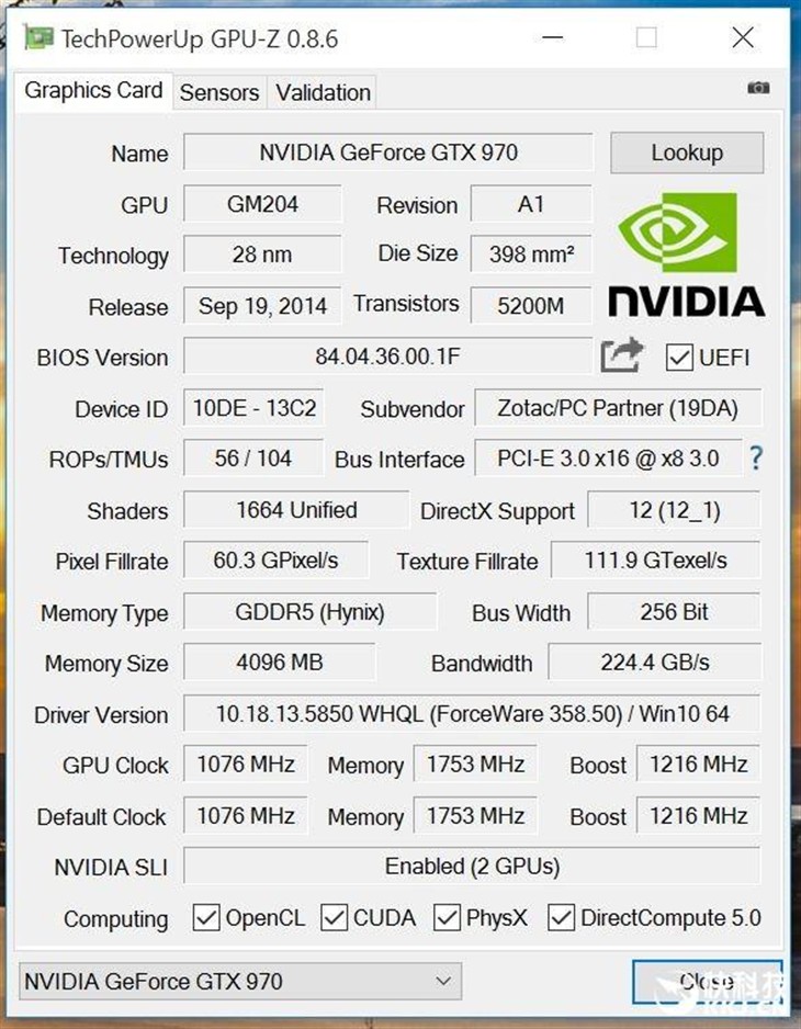 已支持DX12！GPU-Z发布最新0.8.6版本 