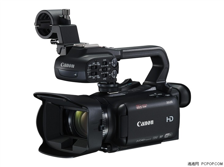 佳能发布专业全高清摄像机XA35/XA30 