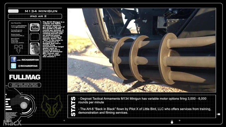 高逼格虐机 武装直升机加特林扫射iPad 