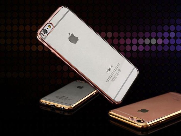 冬天穿金边透明装 iPhone 6s新保护壳 