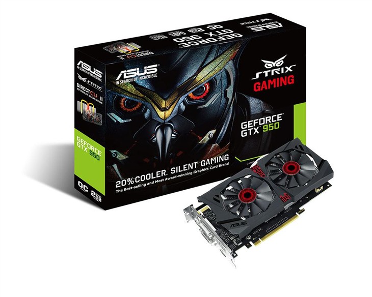 低功耗首选 华硕STRIX GTX950京东热卖 