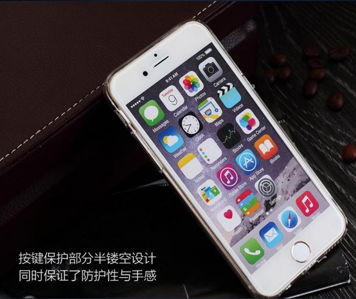 现代演绎iPhone6S透明外壳 超薄体验 