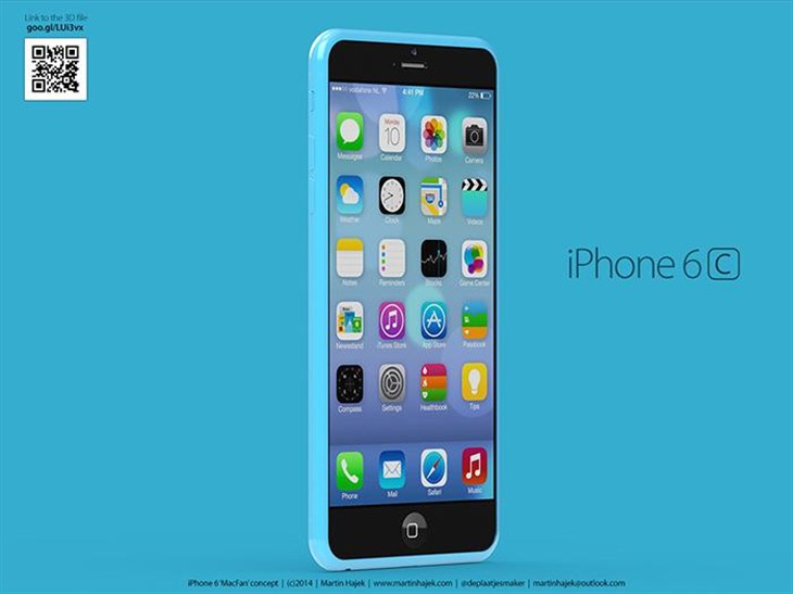 小尺寸iPhone 6c融合iPhone 5s、5c设计 