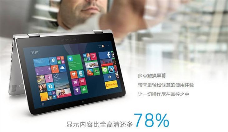 玩转多模变形 惠普Spectre x360报7999元 