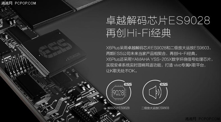 首发优异Hi-Fi芯片：vivo X6Plus上市 