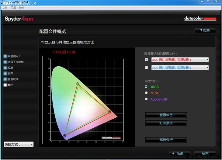 144hz曲面显示器 AOC C3583FQ/WS测试 