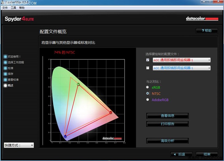 144hz曲面显示器 AOC C3583FQ/WS测试 