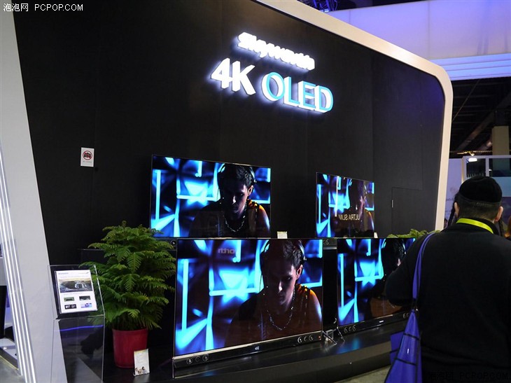 OLED＋HDR极致影像 创维CES展台技术秀 