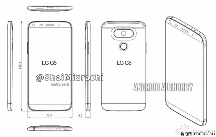 不输苹果、三星 LG G5已几近完全曝光 