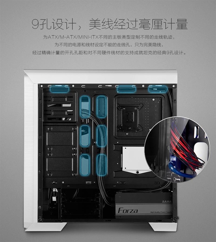 ATX-II代前行者，先马坦克水冷结构箱 