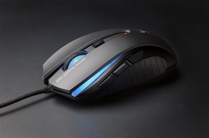 雷柏V300C光学游戏鼠标黑色版上市 