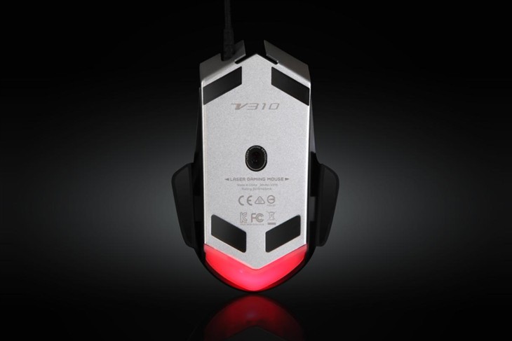 触彩掌控 雷柏V310激光游戏鼠标图赏 