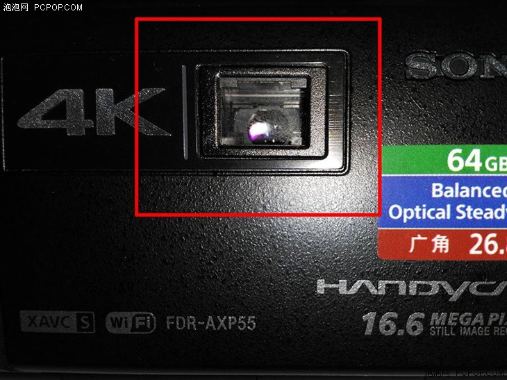 旗舰家用4K摄像机 索尼FDR-AXP55评测 