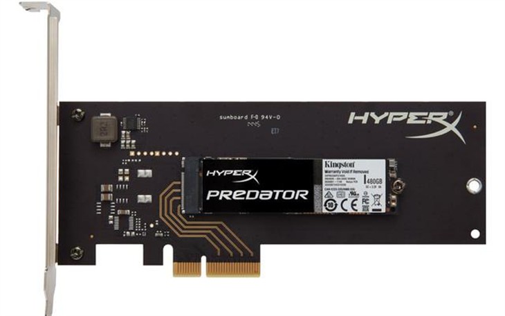 恒盈： HyperX Predator PCIe SSD速度惊人 