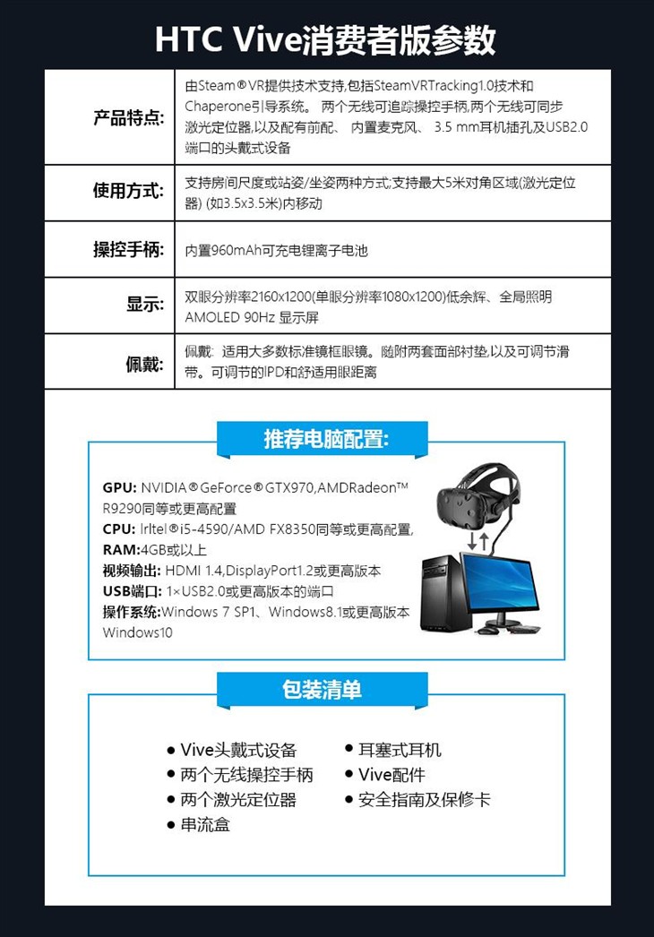 一元钱抢先入手 HTC Vive上架天猫商城 