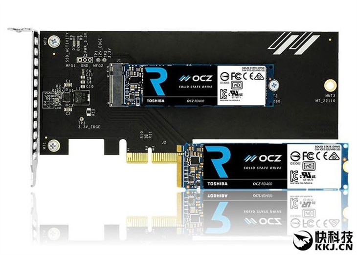 东芝/OCZ RD400 SSD发布：支持NVMe 