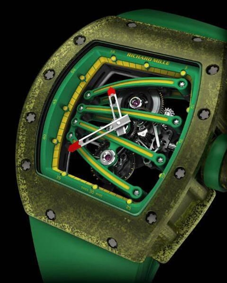 科技感十足的奢侈手表：最高500万美元 