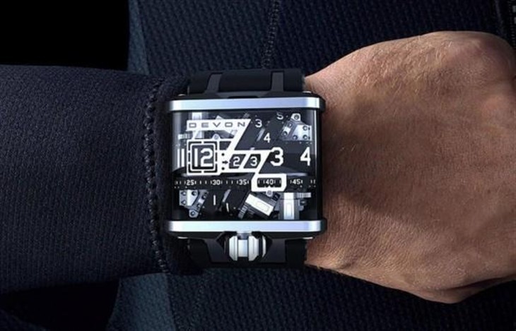 科技感十足的奢侈手表：最高500万美元 