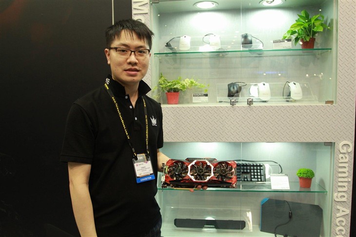台北电脑展COMPUTEX 2016专访影驰科技 