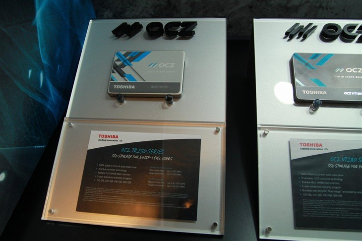 台北电脑展2016 OCZ展出高性能SSD 