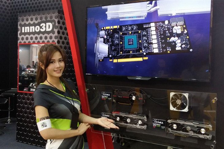 映众ComputeX2016发布GTX1080/1070冰龙 