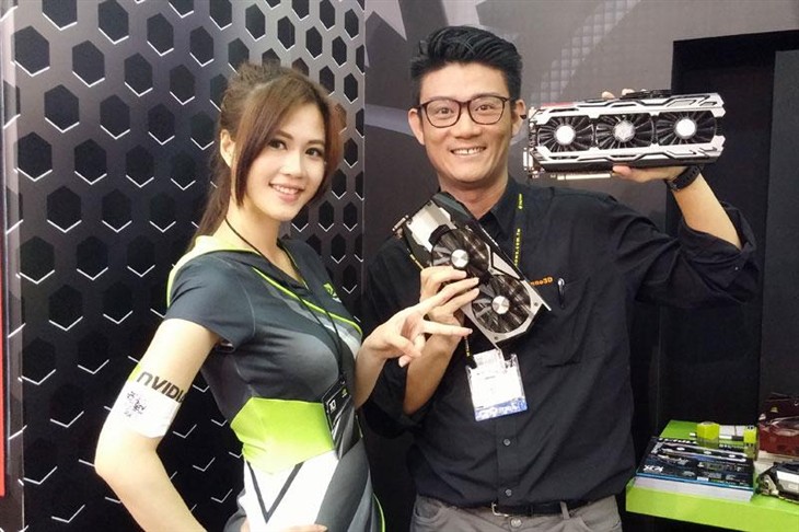 映众ComputeX2016发布GTX1080/1070冰龙 