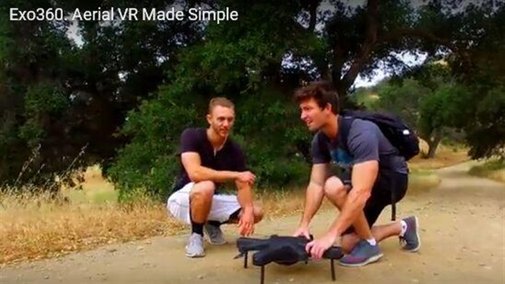 美公司推出拍摄360度全景4K视频无人机 