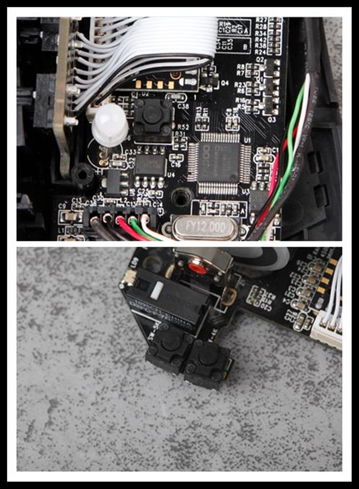 雷柏V910 MMO激光游戏鼠标拆解评测 