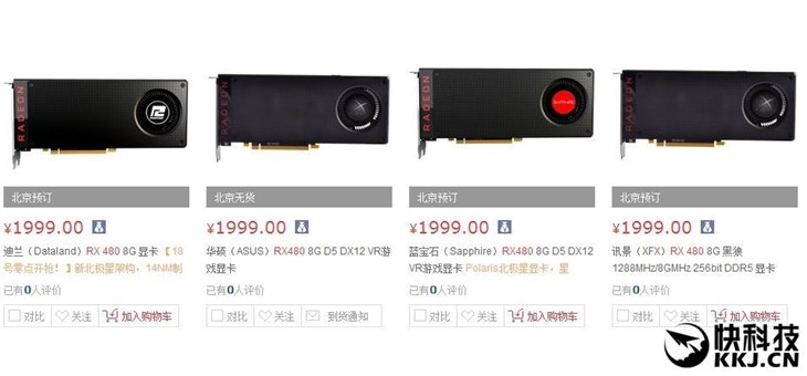 RX 480显卡性能解析，相当于N卡什么级别？