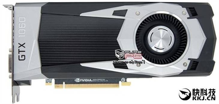 力战RX 480！GTX 1060公版真身首曝 