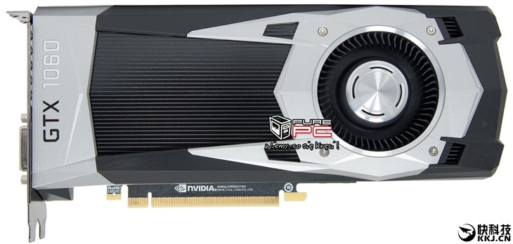 力战RX 480！NV GTX 1060公版真身首曝 