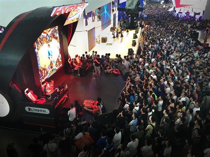 HyperX参展ChinaJoy—战力全开邀您体验 