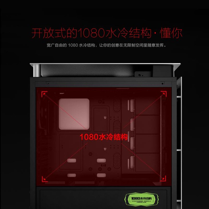 1080卡王之选  V10的1080水冷结构 