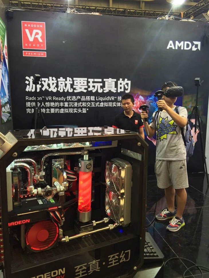 大神齐聚首 AMD CJ2016展台精彩回顾 