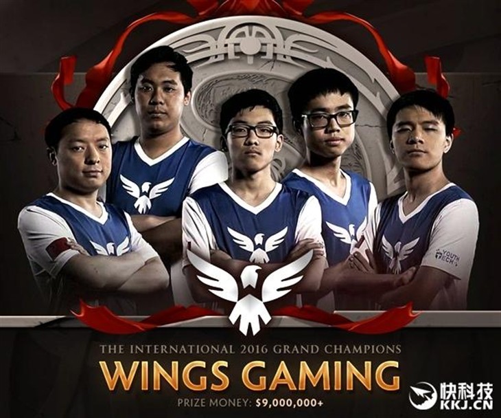 护国神翼Wings夺冠TI6！老外：心服口服 